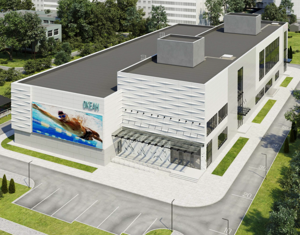 Physical education centre with a swimming pool and gymnasiums “Ocean”, Tula